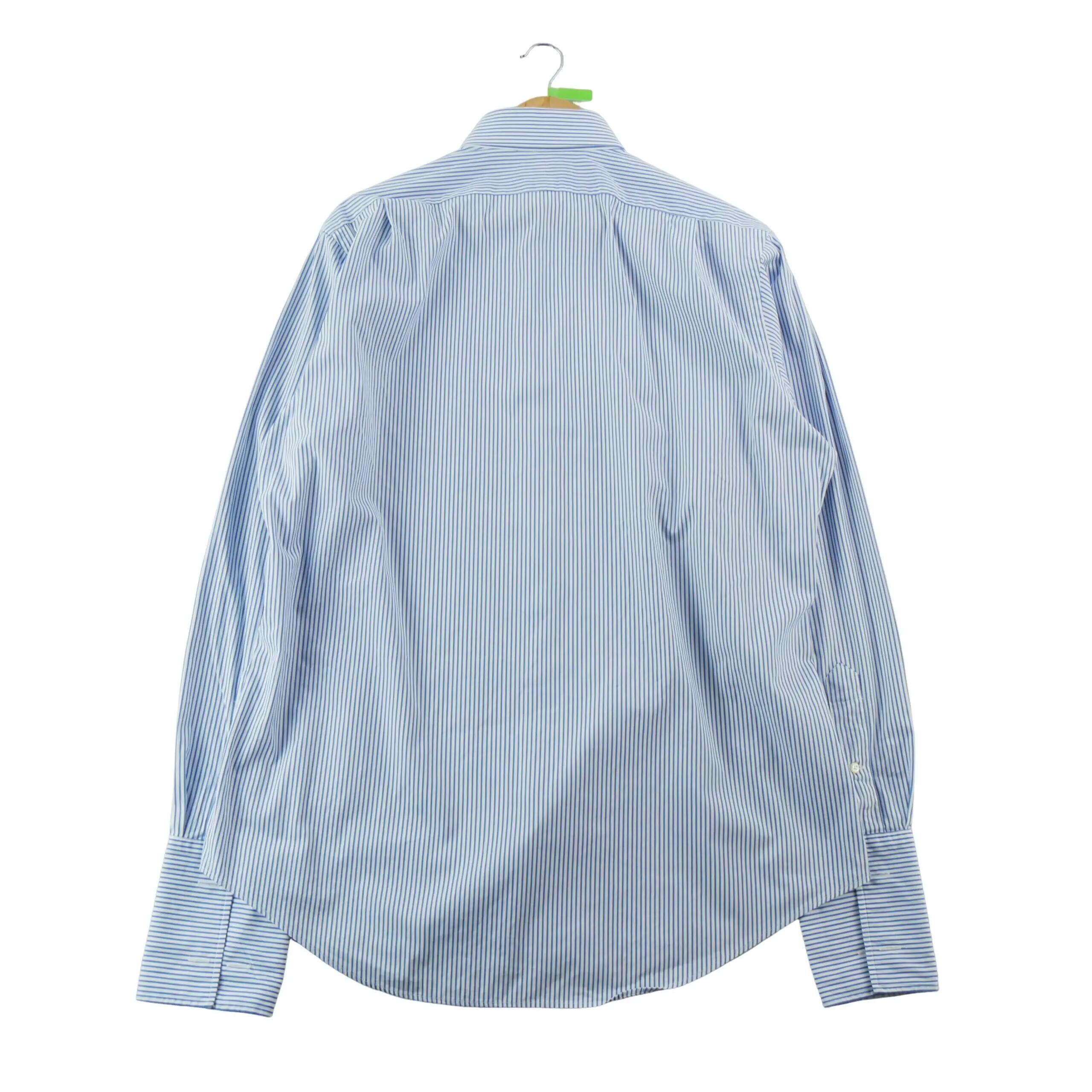 Segunda Vida - Camisa clásica Hombre Azul - Muy Bueno 3/6