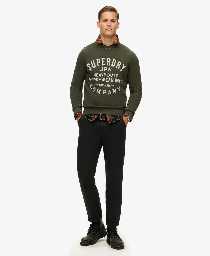 superdry Sweat Machined Goods Workwear em algodão biológico – Surplus Goods 2/6