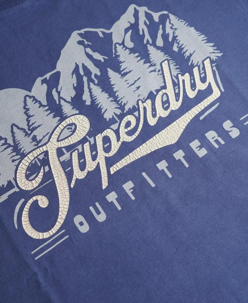 T-shirt Outfitters 100% algodão corte relaxed – Frontier Blue 6/7