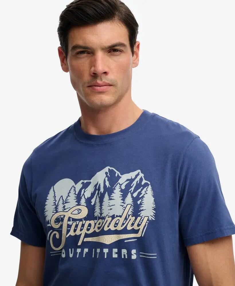 T-shirt Outfitters 100% algodão corte relaxed – Frontier Blue 4/7