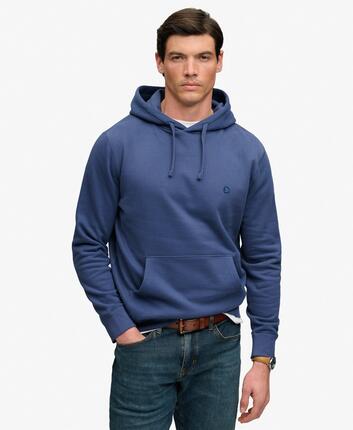 superdry Essential SD Co Logo Hoodie – Relaxed Fit, Varsity Green