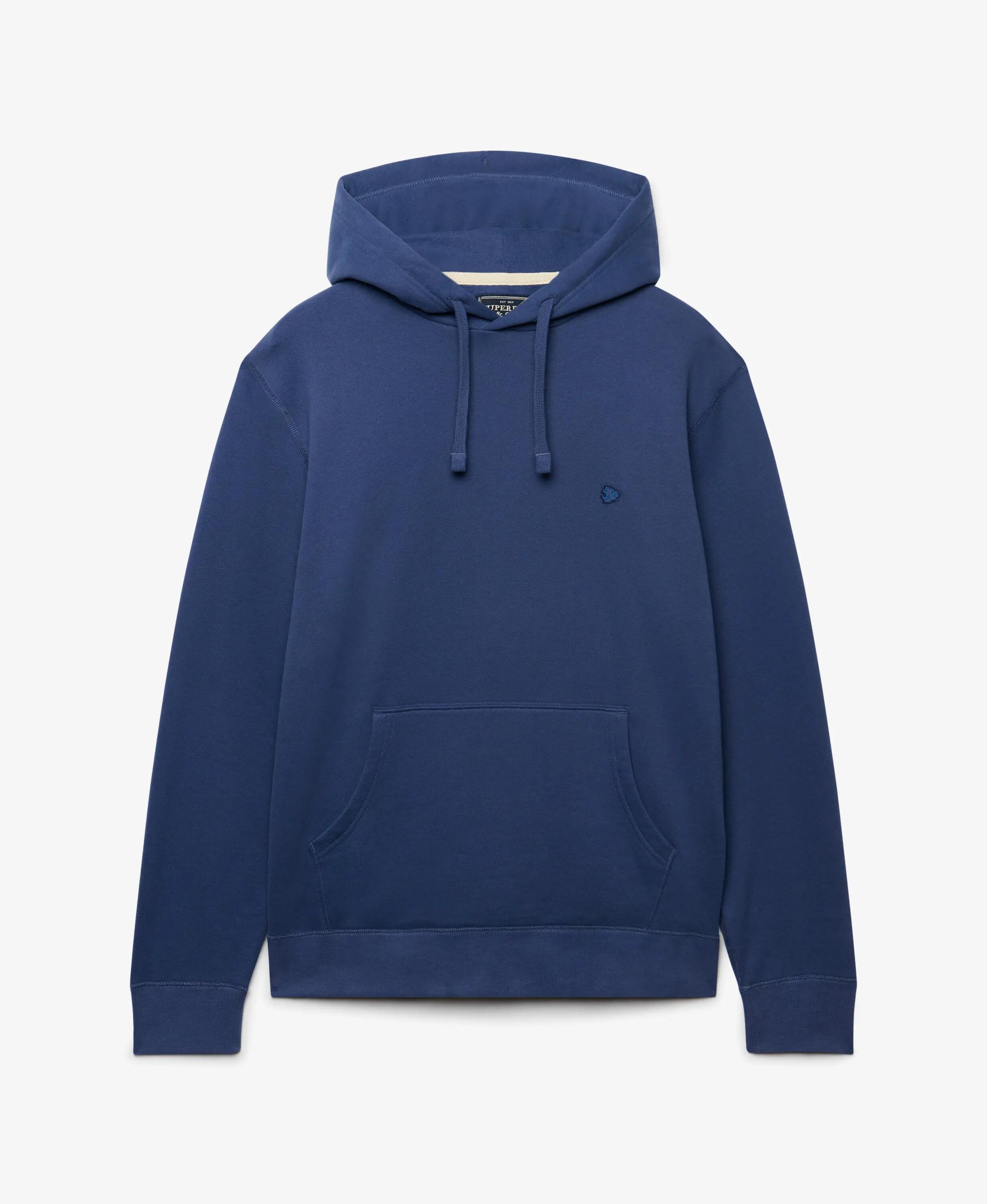 superdry Sweat com capuz Essential SD Co Logo em algodão e poliéster reciclado 7/7