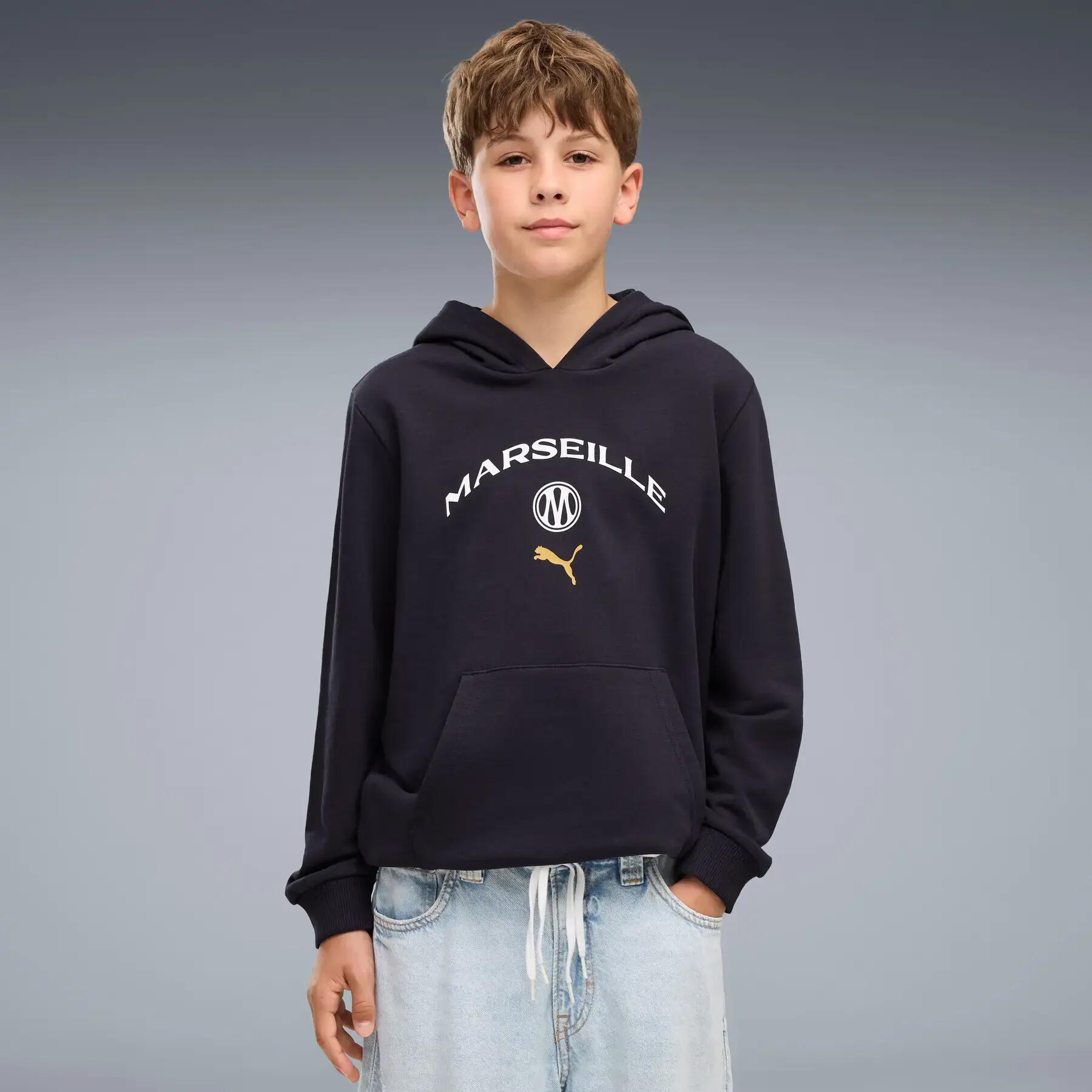 Felpa con cappuccio per bambini OM Culture 2026/27 2/5