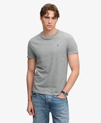Superdry sd&co geborduurde t‑shirt van biologisch katoen, slim fit