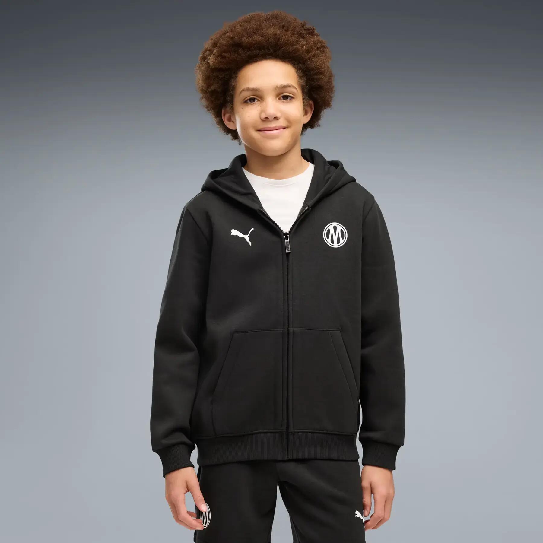 Felpa con cappuccio zip bambino OM Essentials 2026/27 2/5