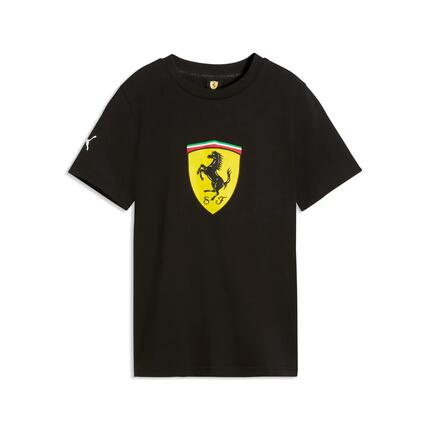 Camiseta Puma Ferrari Kids Colored Shield Tee, Rojo, Hombre
