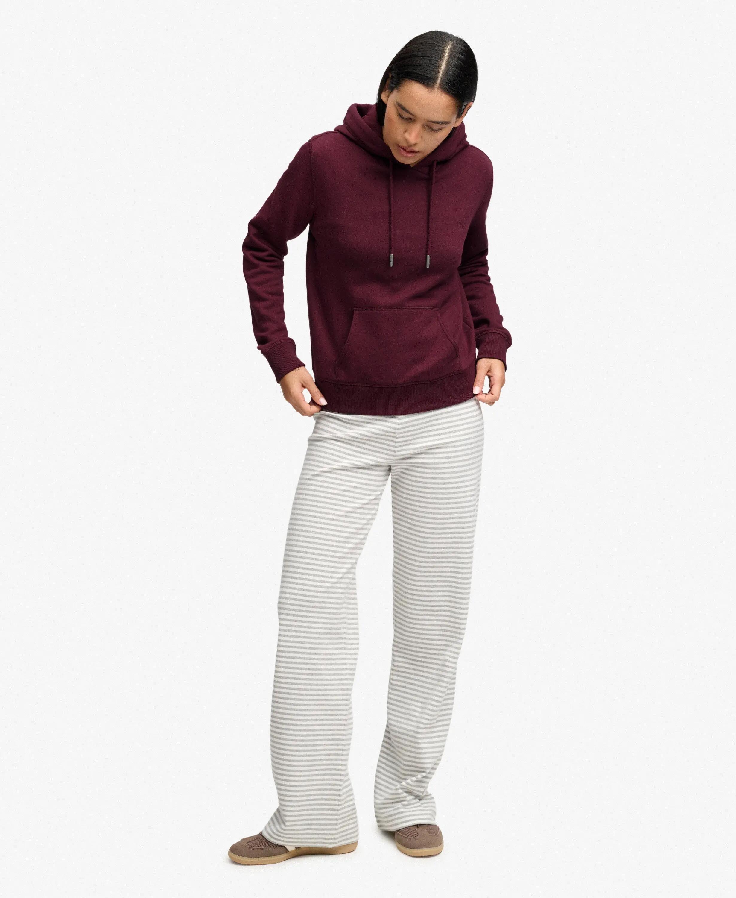 superdry felpa con cappuccio Signature ricamata in cotone e poliestere 3/7