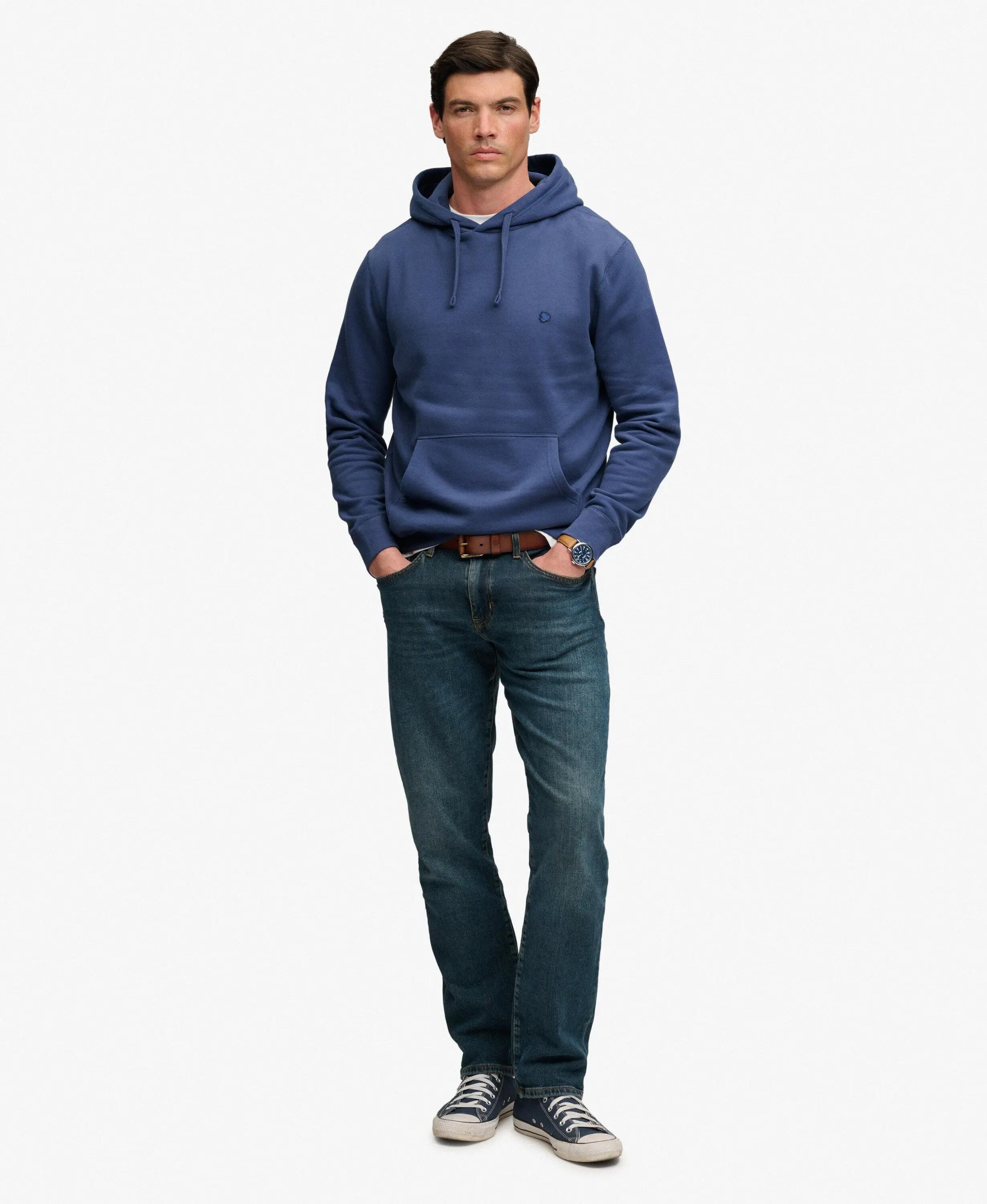 superdry Sweat com capuz Essential SD Co Logo em algodão e poliéster reciclado 3/7