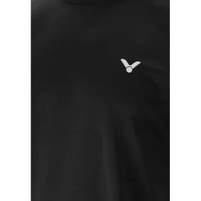 victor Ralap M T-shirt van polyester – 1001 Black 3/5