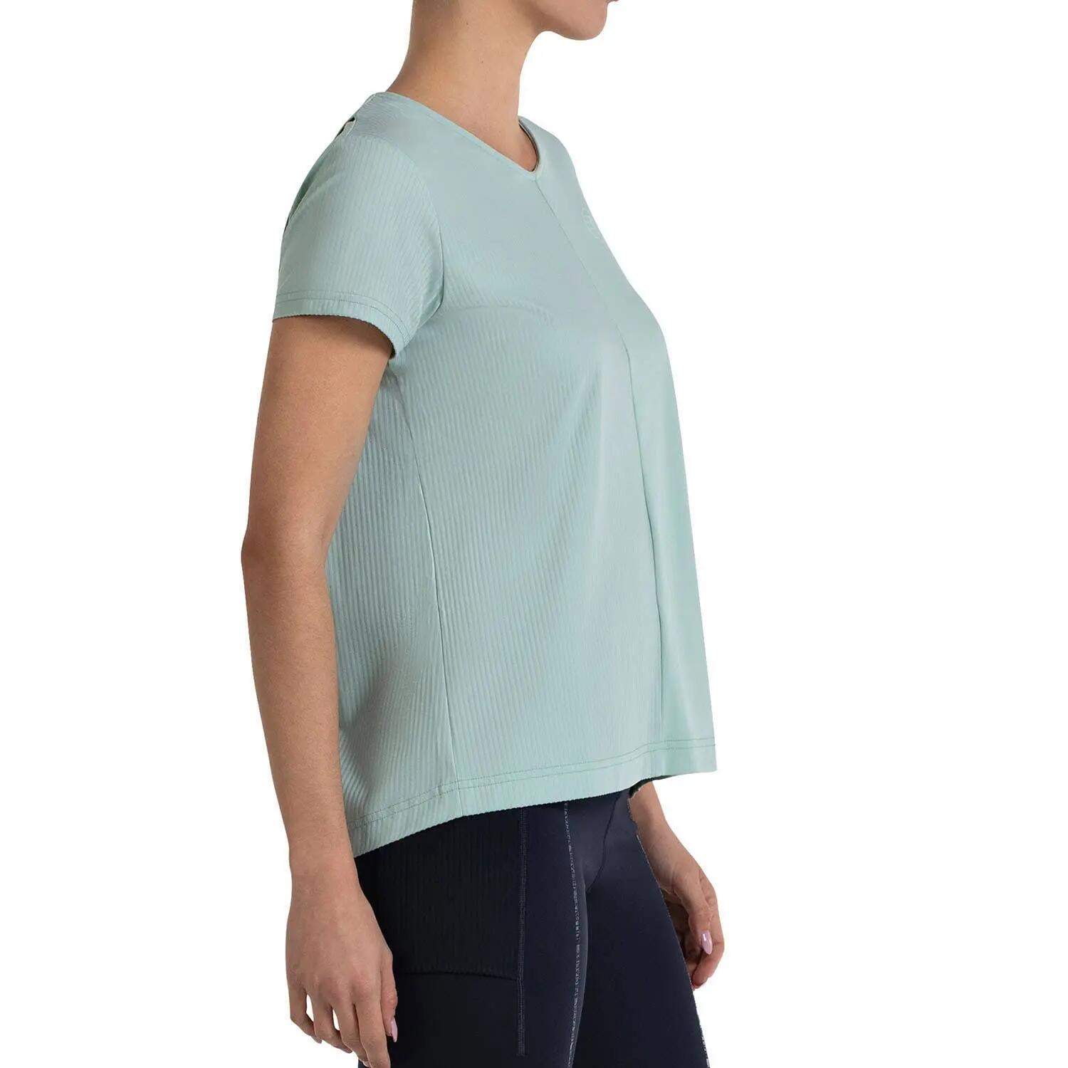 CAMISETA BULLPADEL PASIRO 812 JADE MUJER XS 3/4