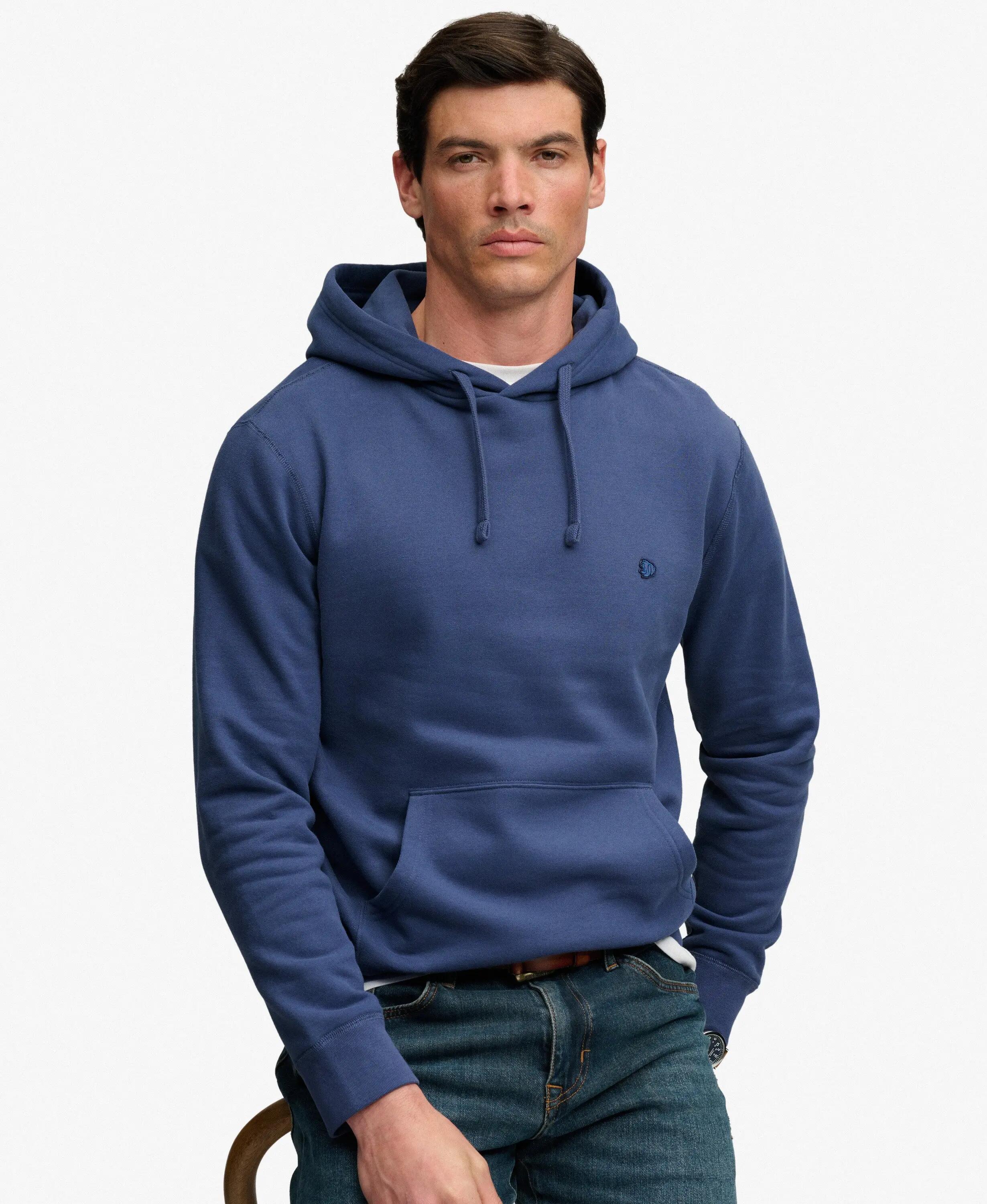 superdry Sweat com capuz Essential SD Co Logo em algodão e poliéster reciclado 2/7