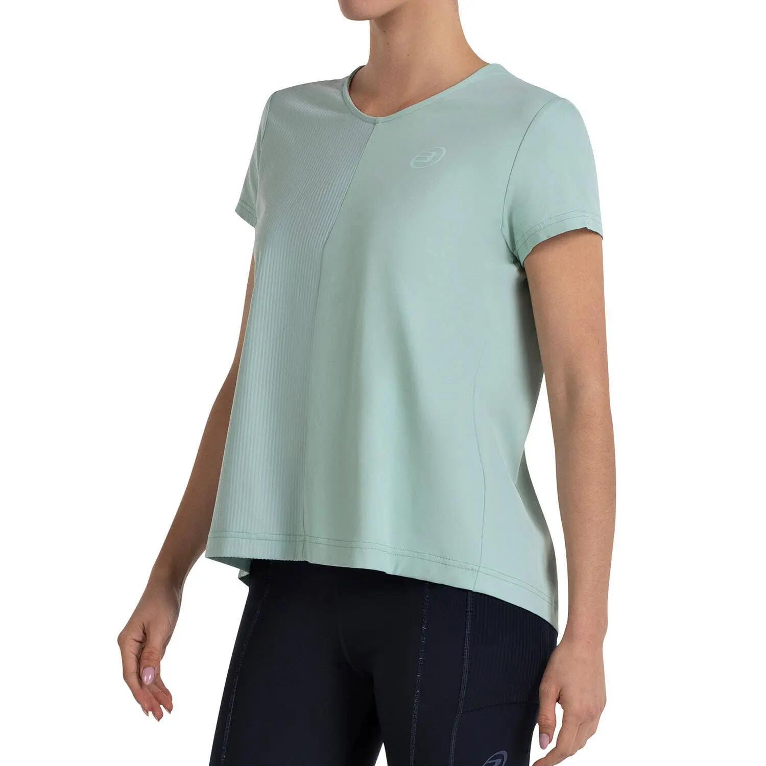 CAMISETA BULLPADEL PASIRO 812 JADE MUJER XS 2/4