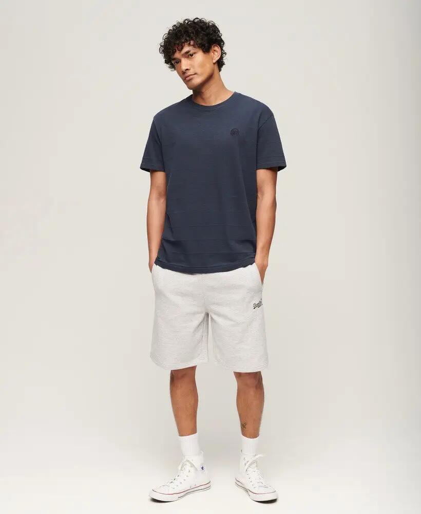 superdry T-shirt en coton biologique texture vintage – ECLIPSE NAVY 5/7