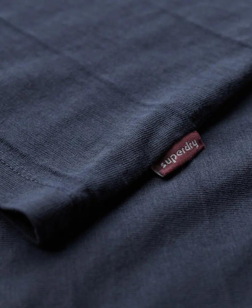 superdry T-shirt en coton biologique texture vintage – ECLIPSE NAVY 4/7
