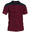 Polo manches courtes Homme Joma Winner ii bordeaux noir