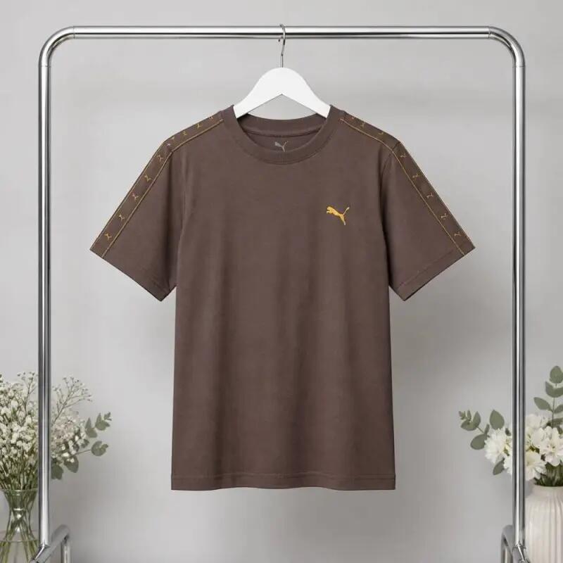 Camiseta - Deporte - Niñas - 100% algodón - ESS TAPE - Granate 1/5