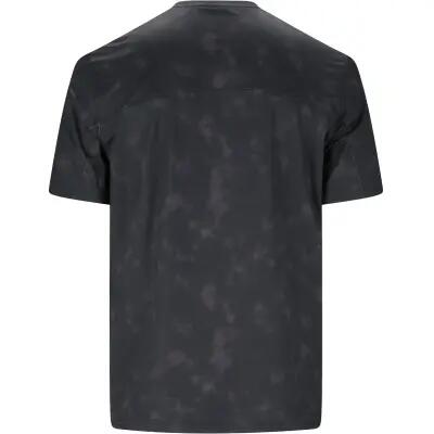 virtus T-shirt Eatoni M AOP van polyester met elastaan – P3893 Black Marl 2/4
