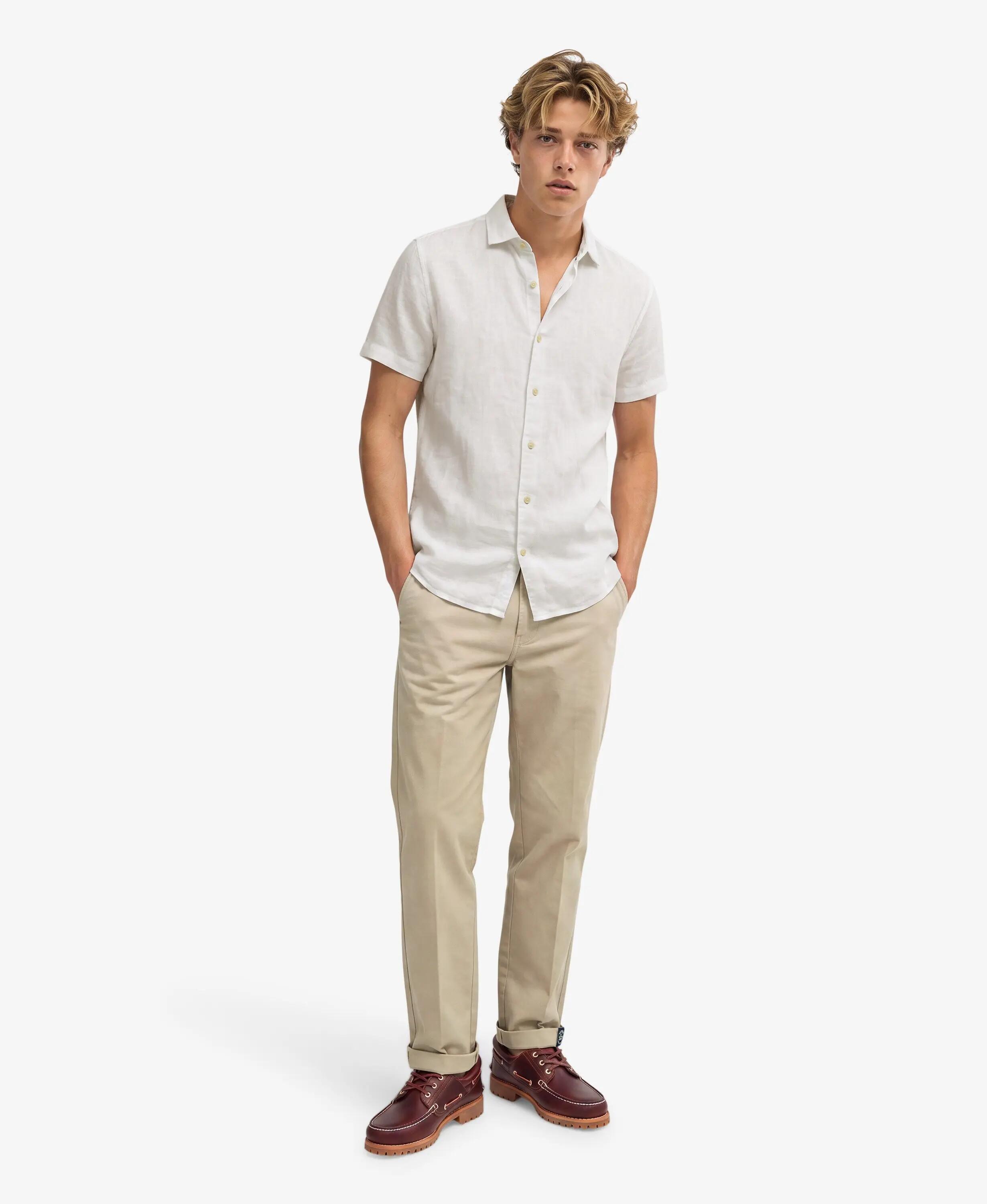 superdry Riviera korte mouw linnen overhemd – OPTIC 4/7