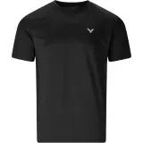 victor Vernon heren T-shirt van ademend polyester – 1001 Black 4/4