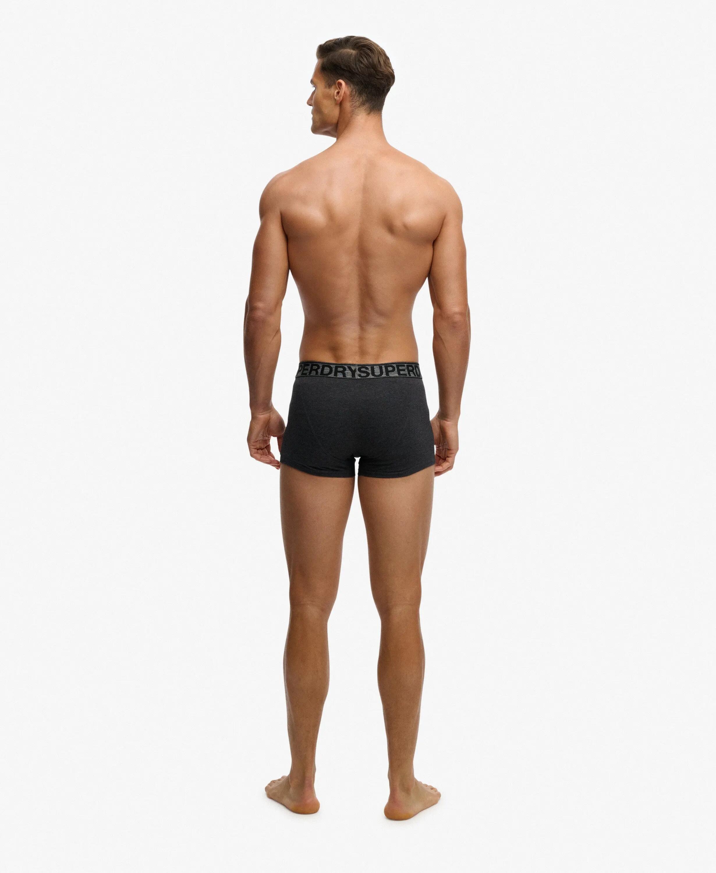 Trunk Triple Pack sous-vêtements en coton biologique – GREY MIX 3/5