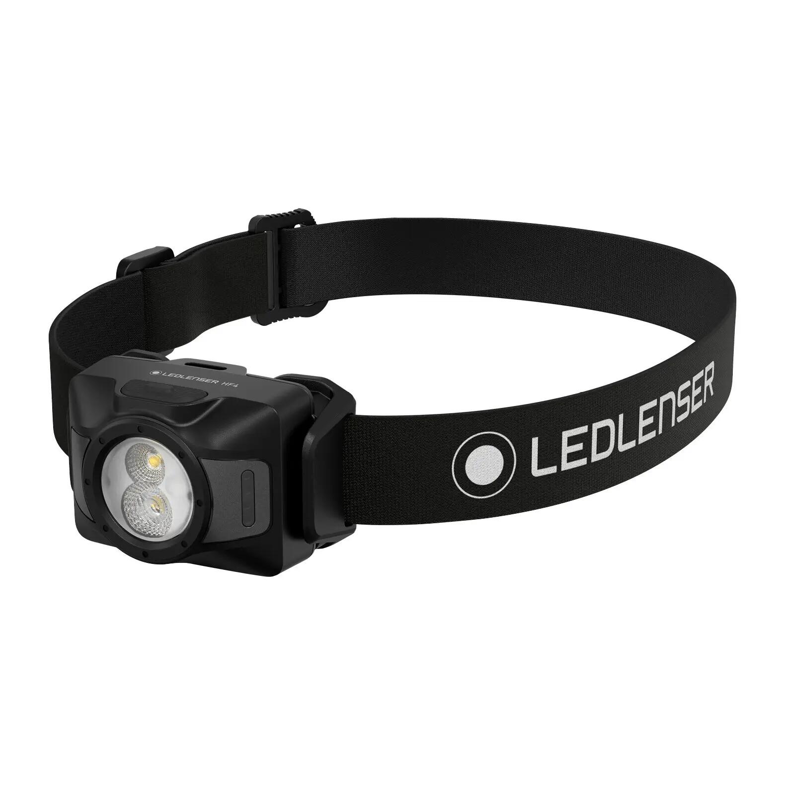 Lampe frontale LED, 450 lm, Portée 110m, IP67, Piles AAA, Noir, HF4 2/7