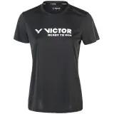 victor T-shirt Donna Lucy W in 100% poliestere – 1001 Black 3/3