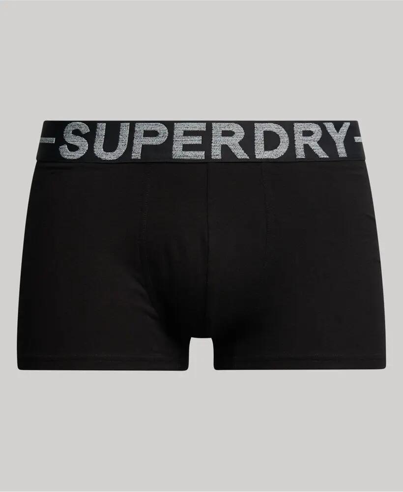 superdry Organic Cotton Trunk 3er-Pack – BLACK/ORANGE 5/7