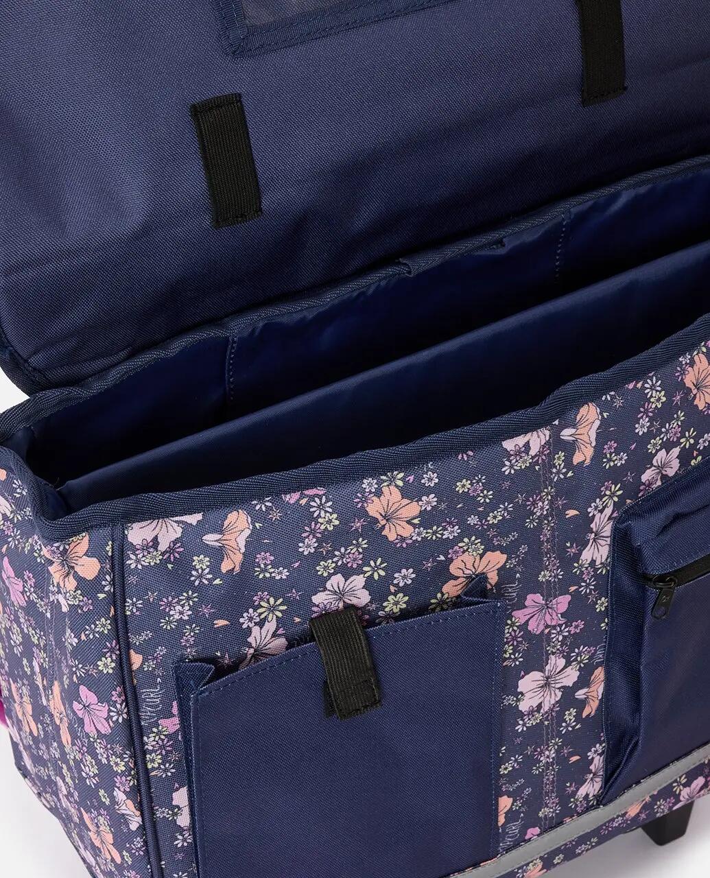 Zaino trolley Ragazza 17L Mixed - Navy/Pink 5/5