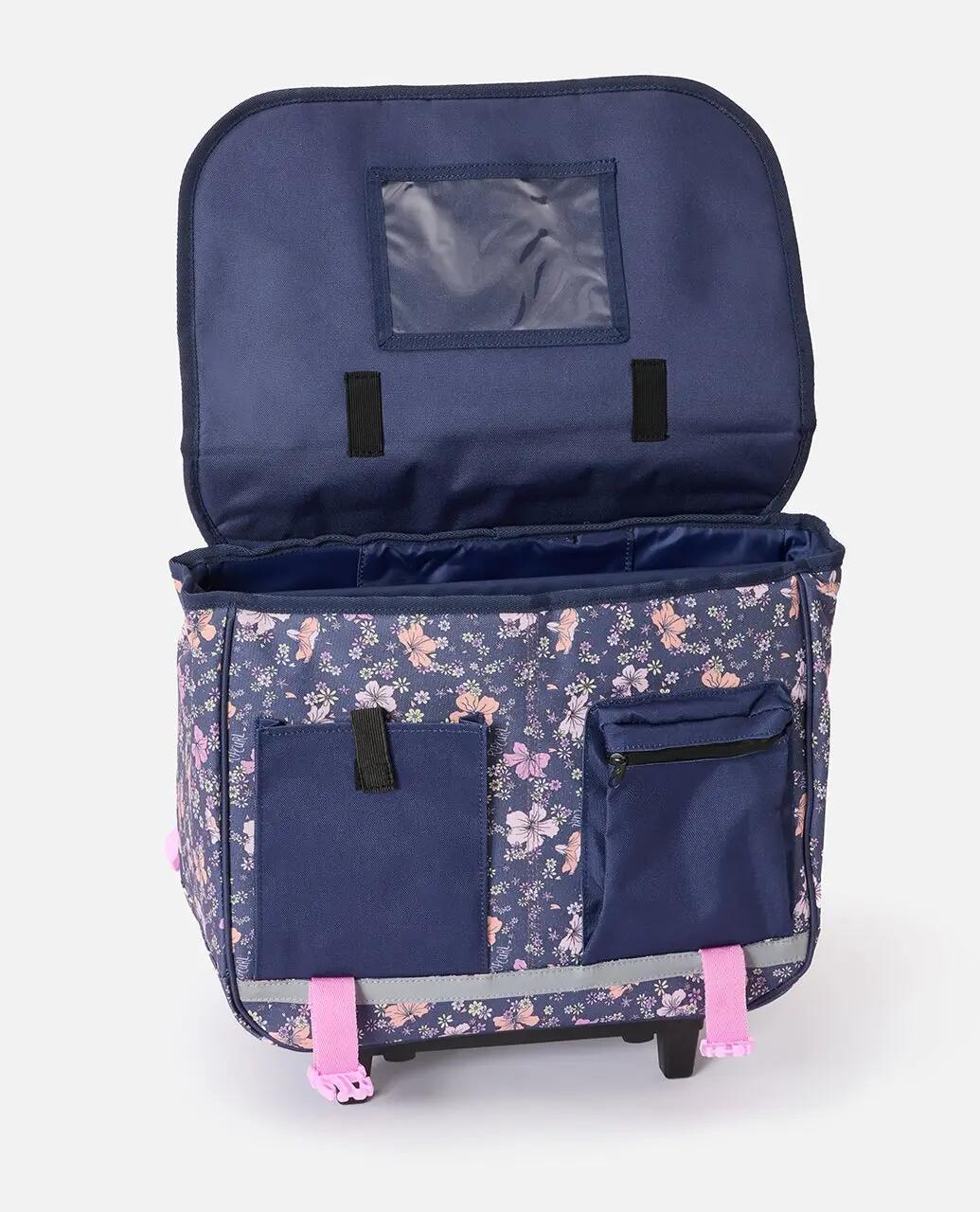 Zaino trolley Ragazza 17L Mixed - Navy/Pink 4/5