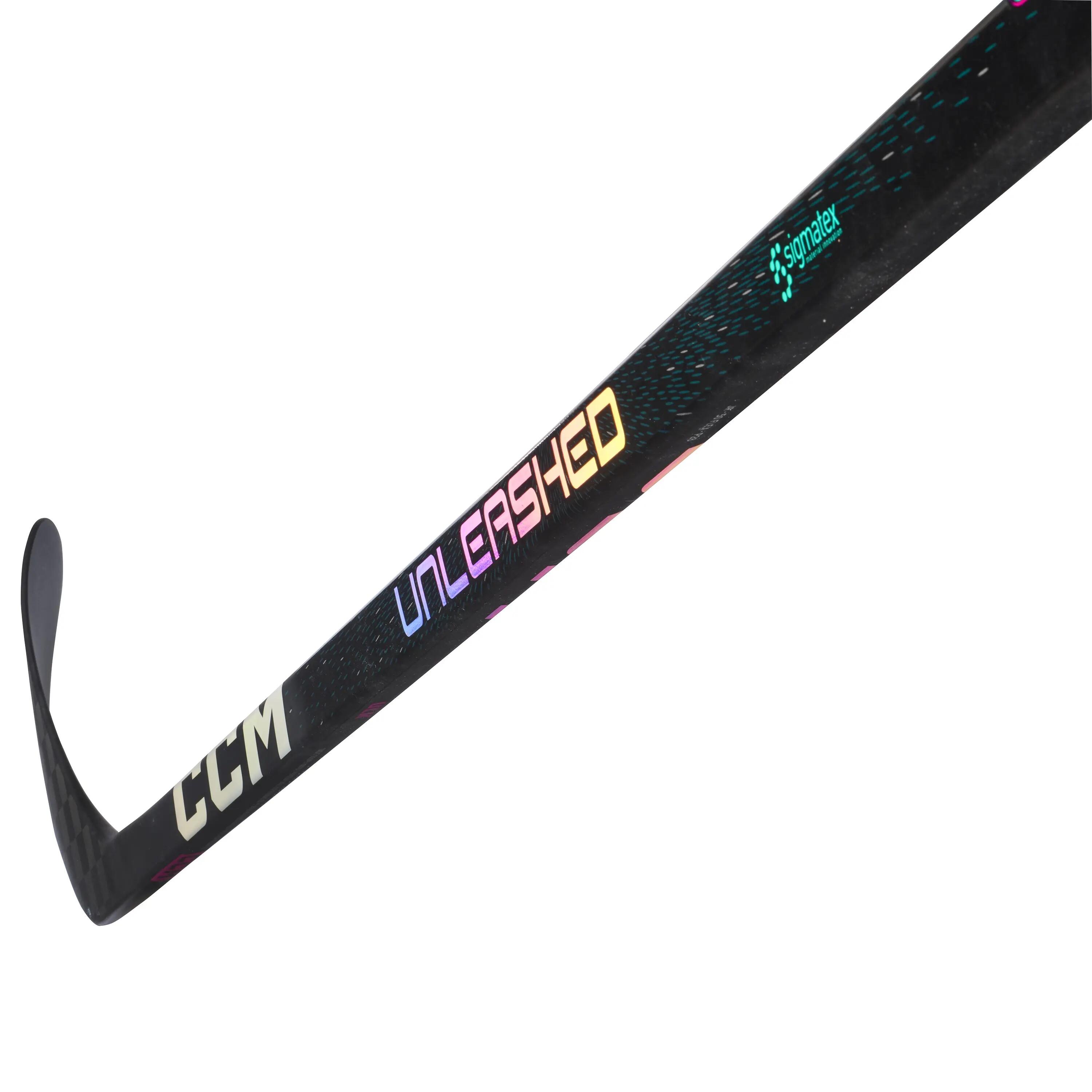 CCM Hstrunl Senior CCM RIB Stick 75 + R Negro adulto – P28+ R 3/8