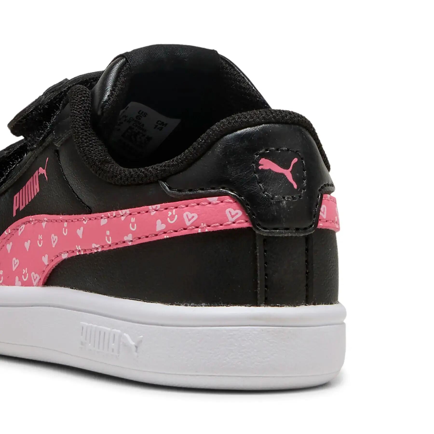 Sneakers da bambina Puma Smash 3.0 Hearty V 6/6