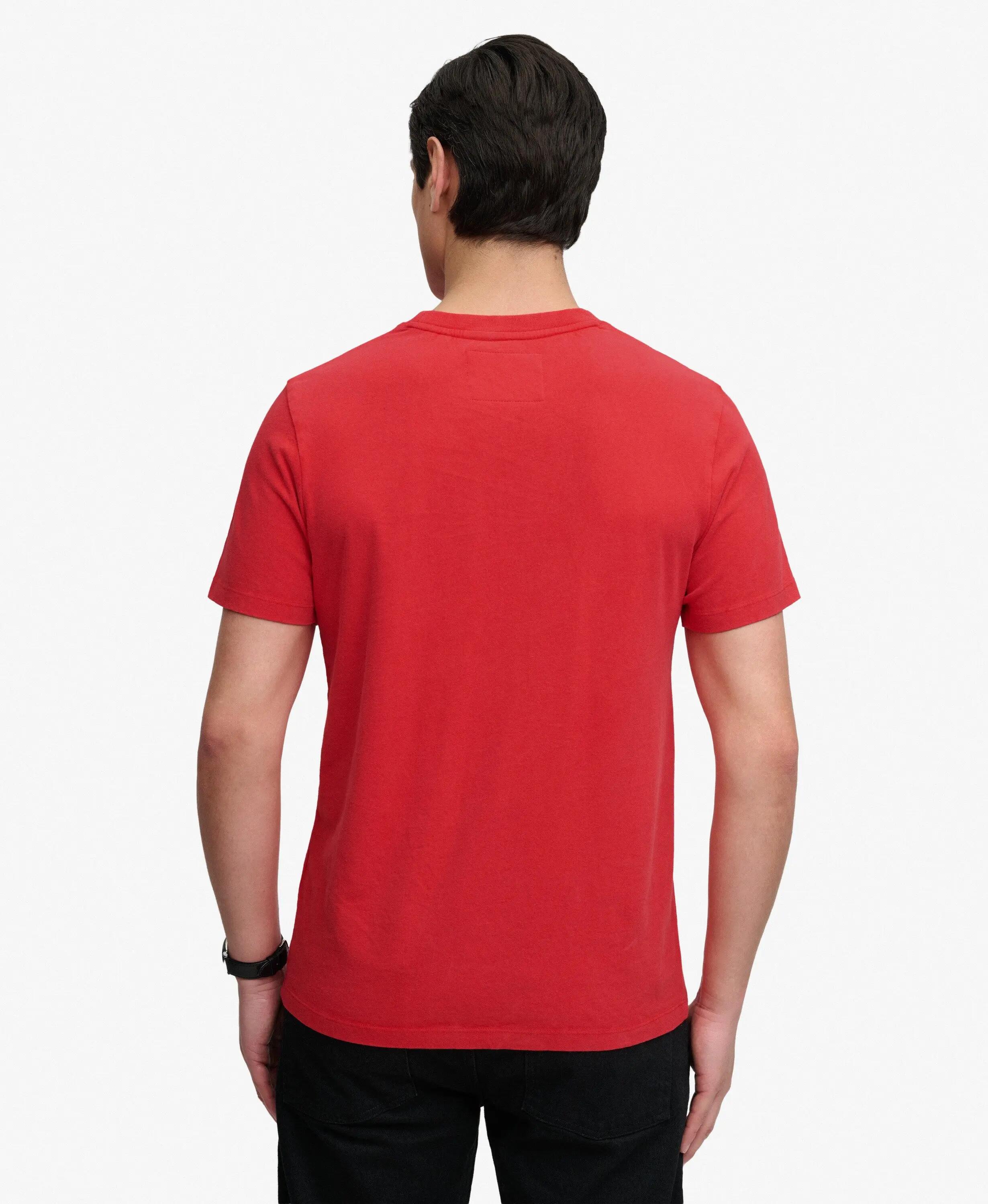 superdry T-shirt Vintage Prep Relaxed em algodão – FLARE RED 5/5