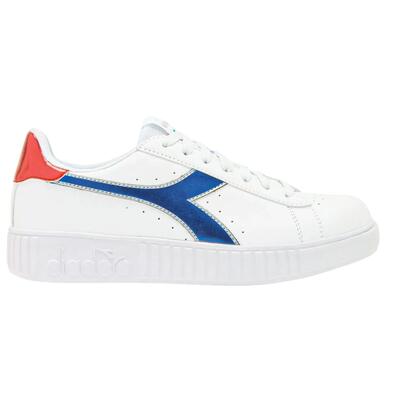 Dames sneakers diadora step p lipstick wit synthetisch leer
