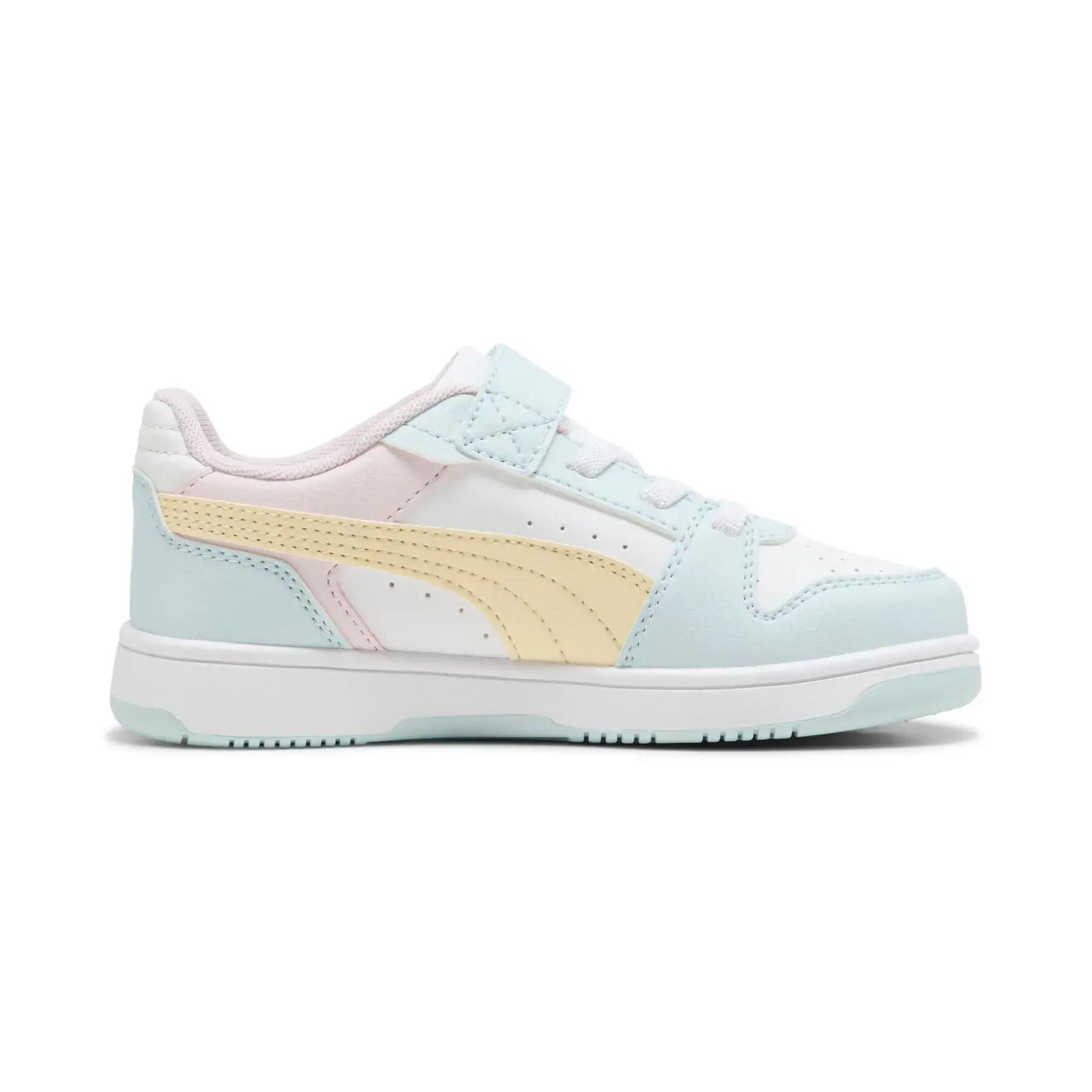 Zapatillas mini niño Puma Rebound Slam Lo 2/6