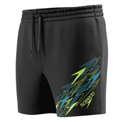 Heren essential 16" zwemshort medley logo zwart ii