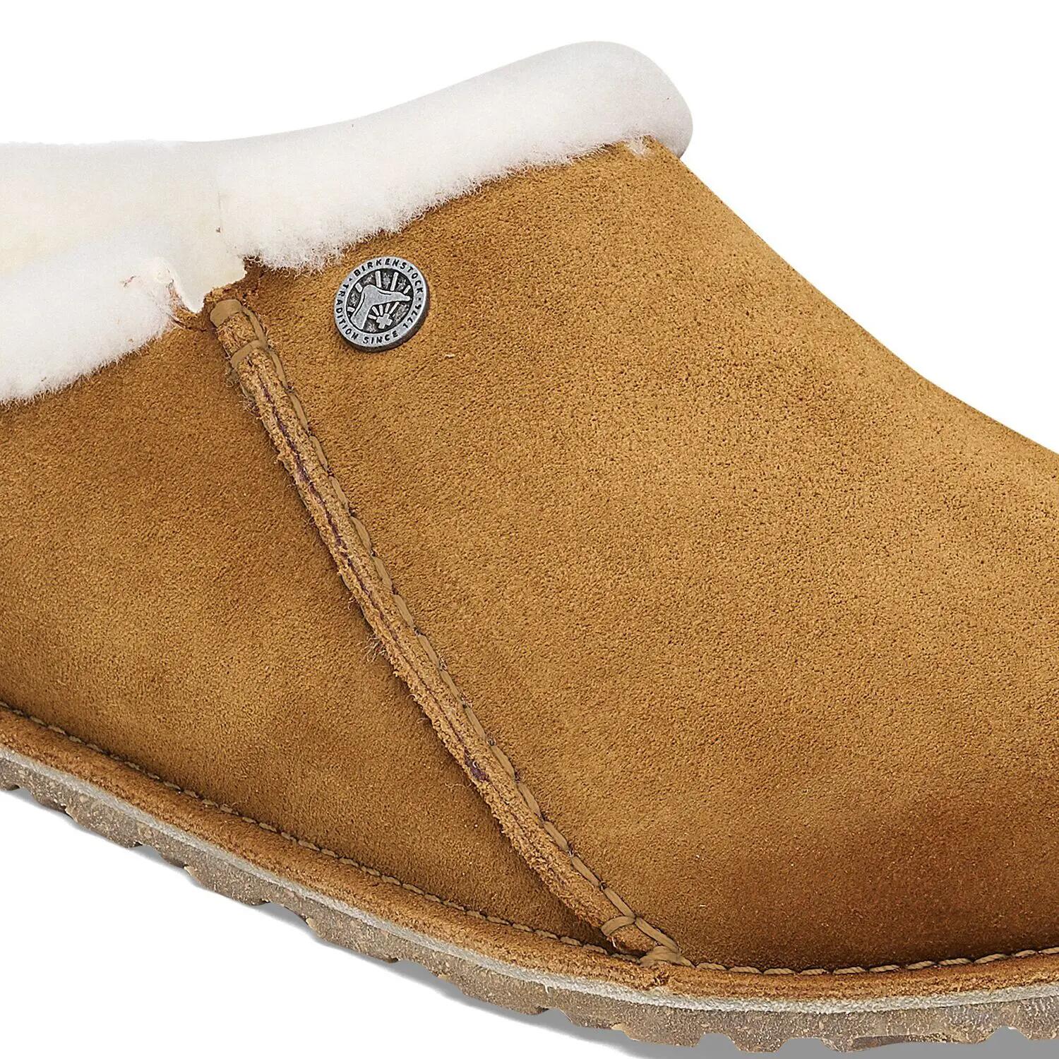 Unisex muły Birkenstock Zermatt brązowe wąskie 1023145 4/6