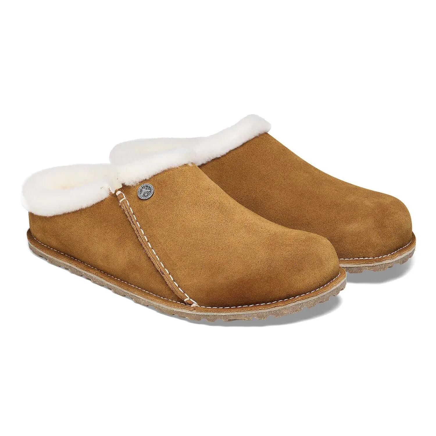 Unisex muły Birkenstock Zermatt brązowe wąskie 1023145 2/6