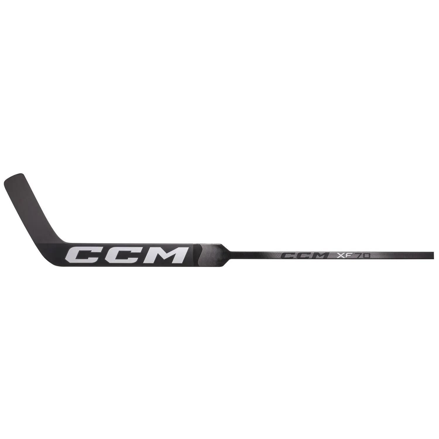 CCM Schwarz/Eisgrau 21G Kinder Junior Eishockey-Torwartschläger 7/7