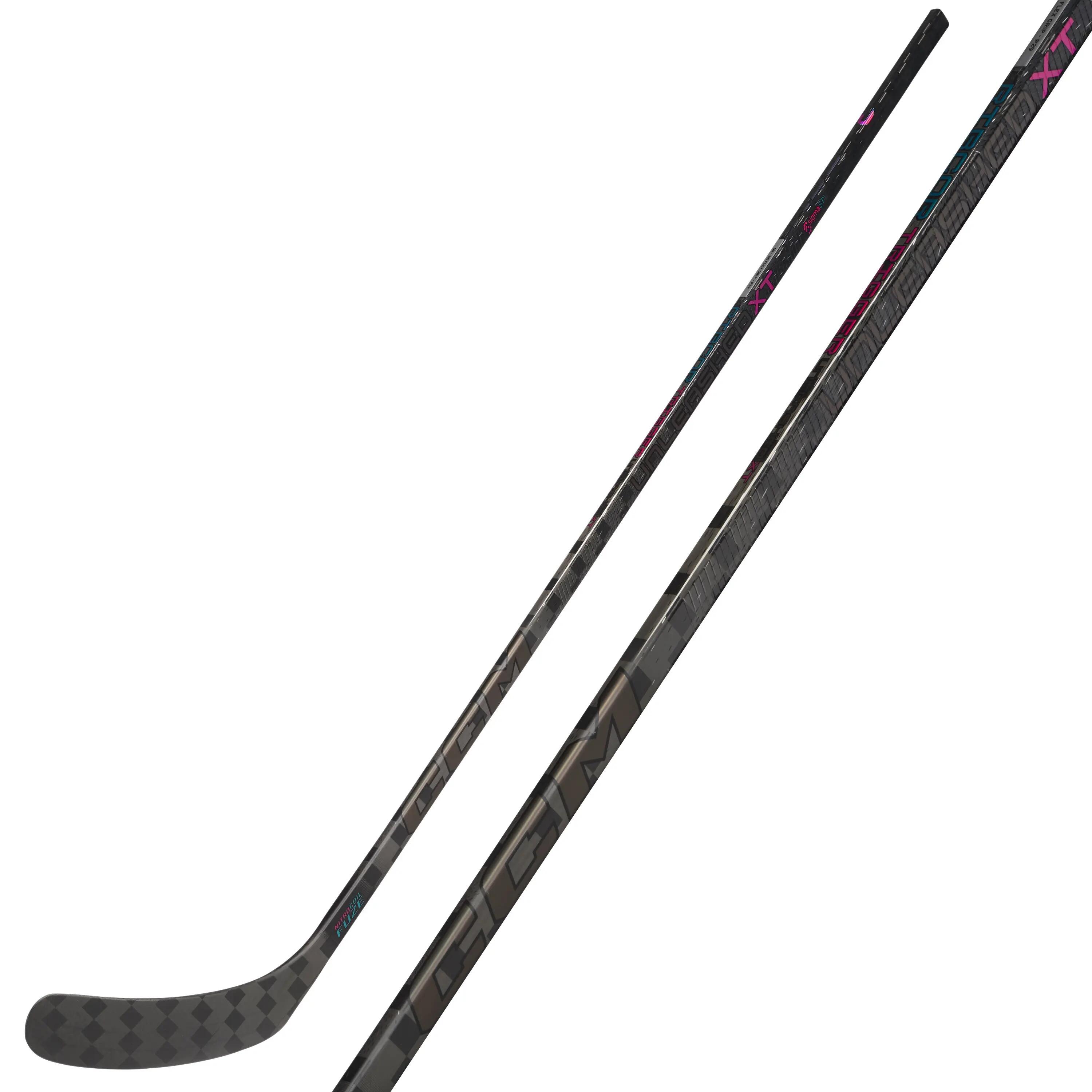 CCM Hstrunlxt IN CCM RIB Stick Black niños – P29+ R 6/8