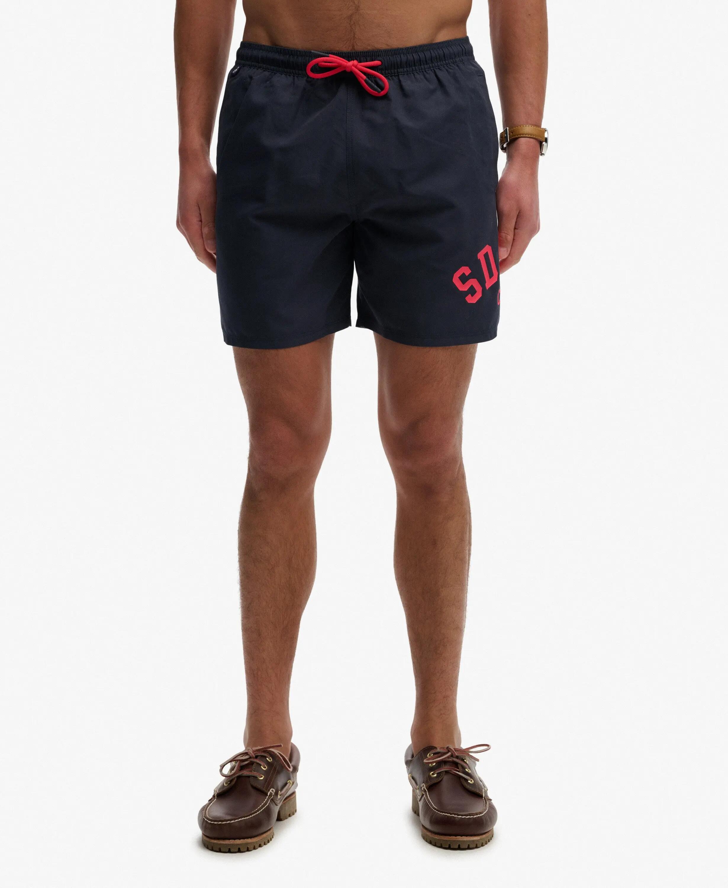 superdry Calções de banho estampados 16 polegadas — Corte relaxed, poliéster 4/7