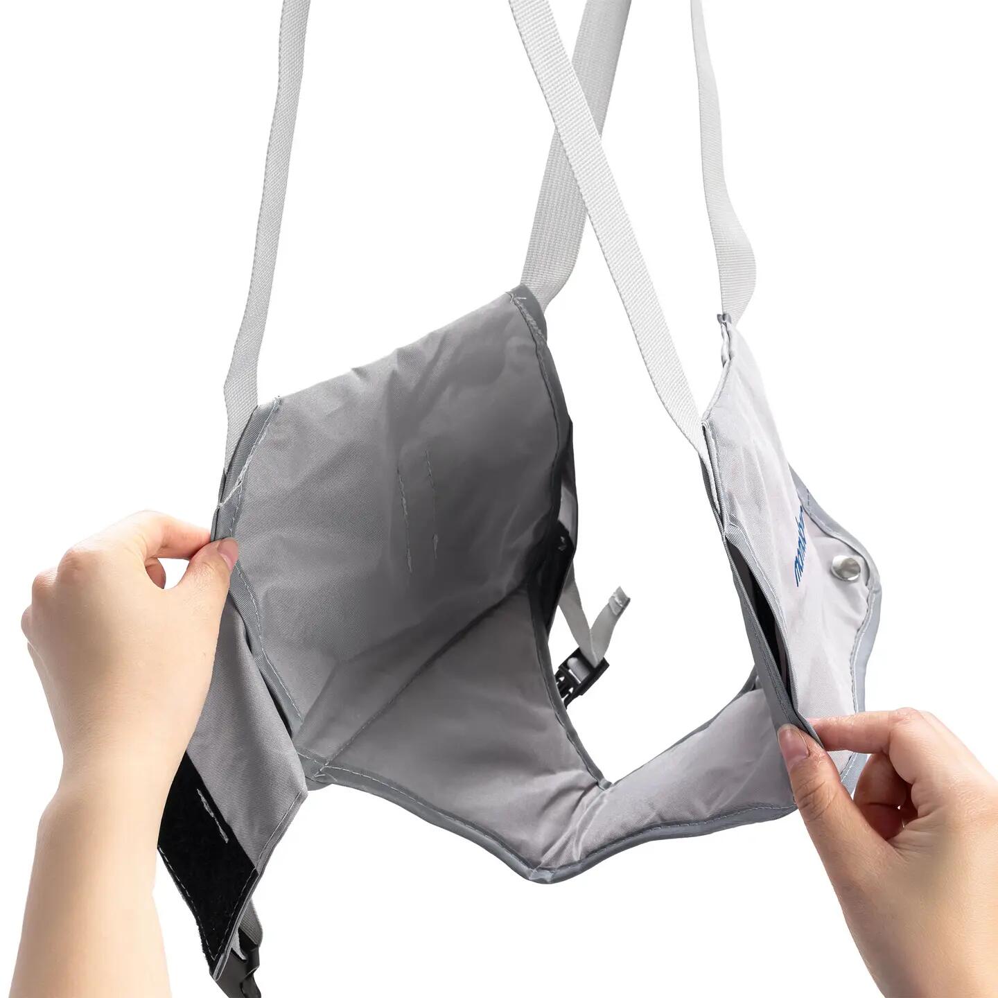 Skoczek dla niemowląt drewniany ze stojakiem i regulowanym siedziskiem 15/15
