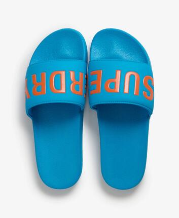 Claquettes Noir Homme Superdry Pool Slide