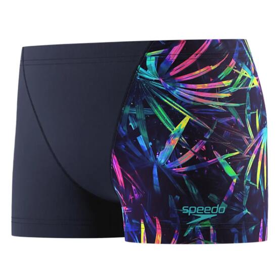 Boxer de bain imprimé imprimé découpe en V enfant Speedo