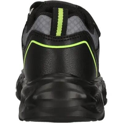 zigzag Kalmi kinderschoen met lichtjes – 1001S Black Solid 7/7