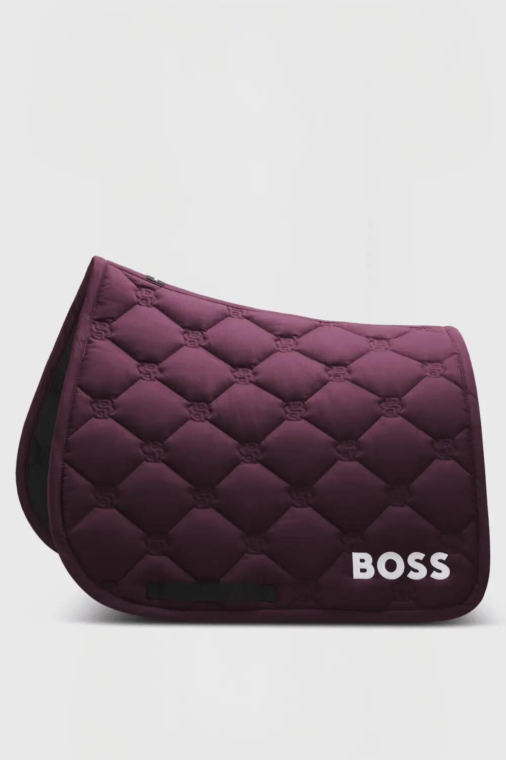 Boss Equestrian Long Island Dressuurzadeldek Deep Purple - 1/7