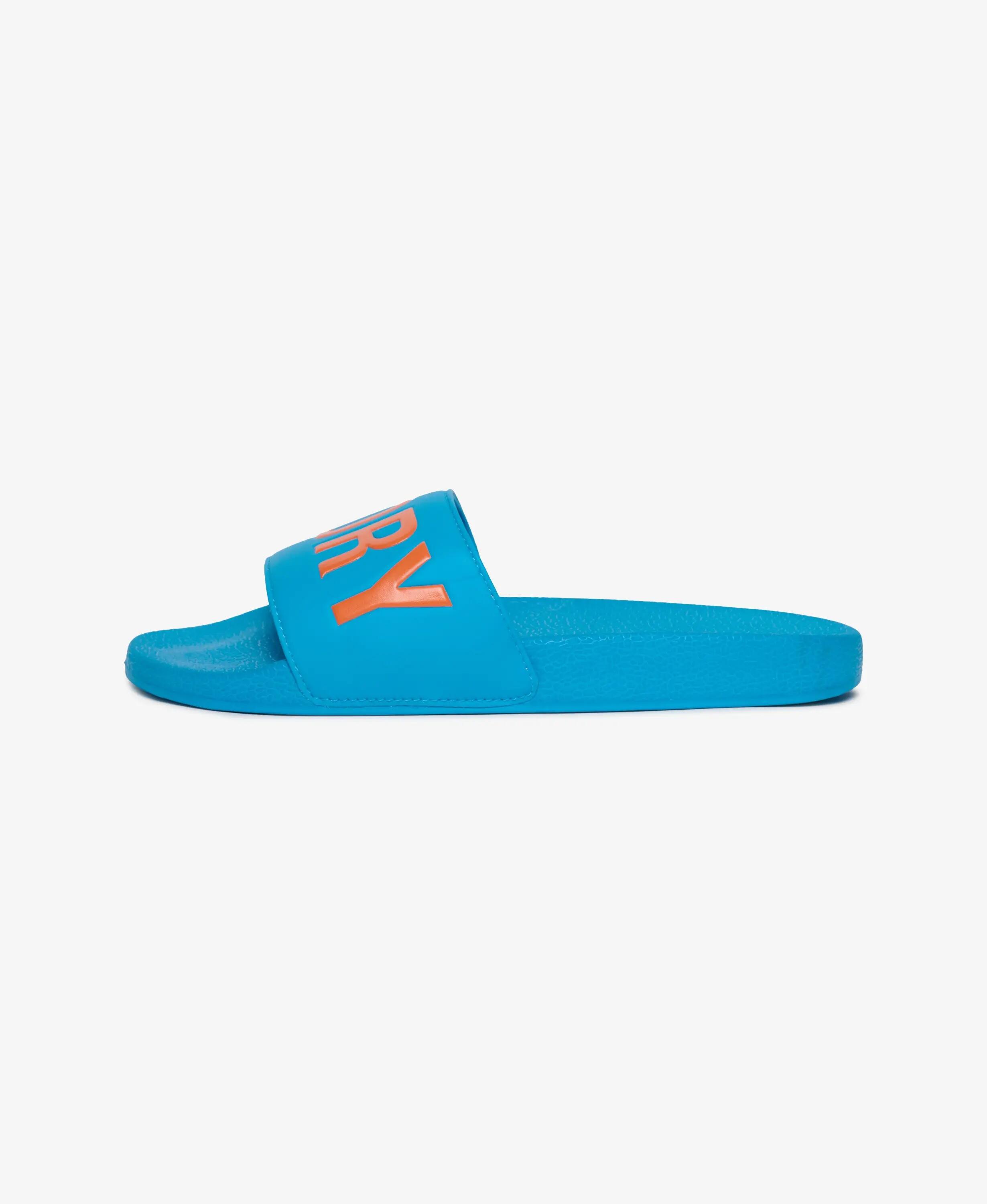 superdry Claquettes Pool avec bride rembourrée et semelle moulée – Atomic Blue 5/7