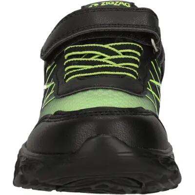 zigzag Kalmi kinderschoen met lichtjes – 1001S Black Solid 3/7
