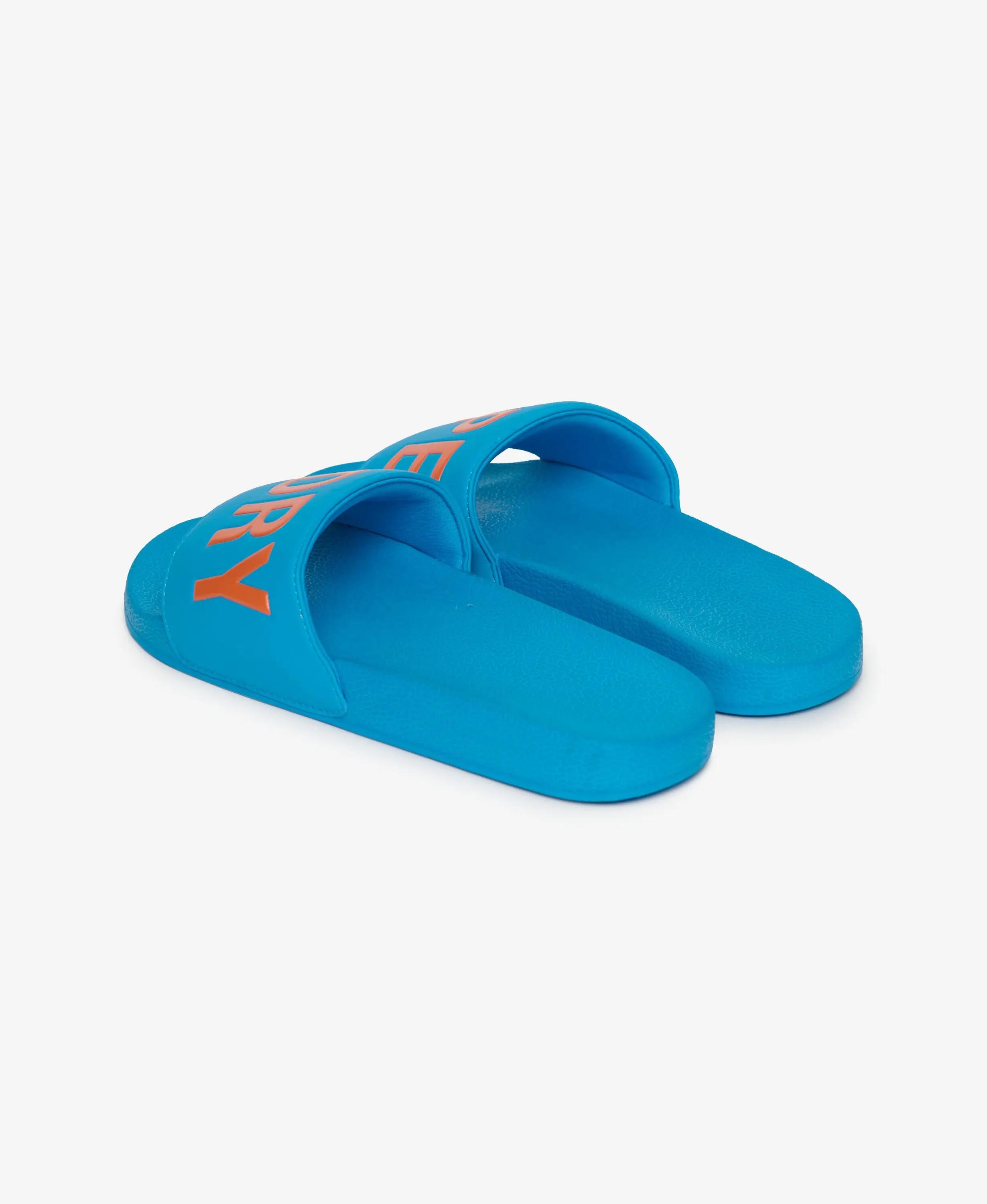 superdry Claquettes Pool avec bride rembourrée et semelle moulée – Atomic Blue 3/7