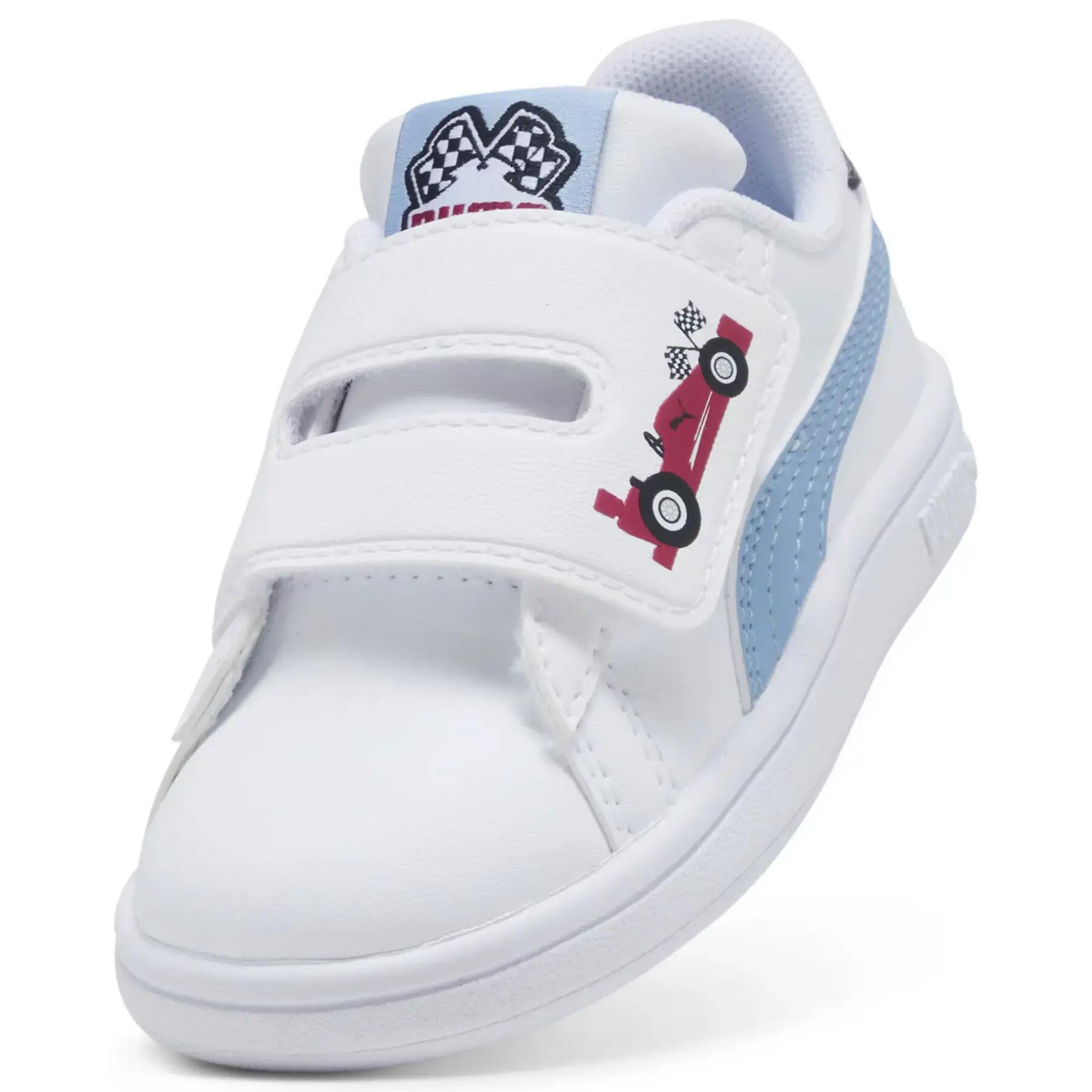 Boksy dla dziewczynek niemowląt Puma Smash 3.0 Racing Crew 4/6