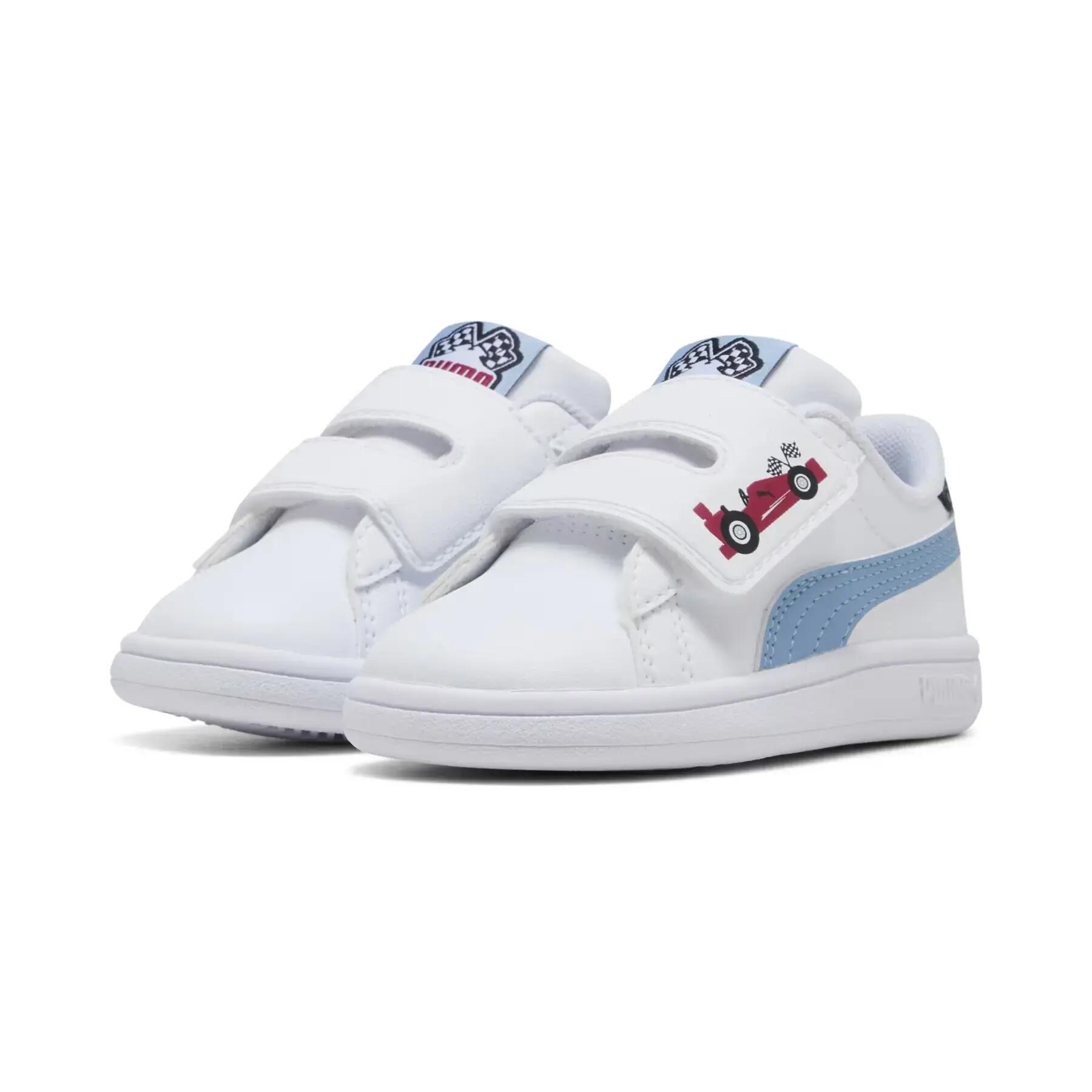 Boksy dla dziewczynek niemowląt Puma Smash 3.0 Racing Crew 3/6